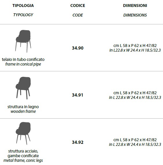 Amelie-Sedia-Bontempi-dimensioni