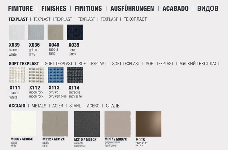 outdoor chair bontempi casa net 04.56OUT finishes