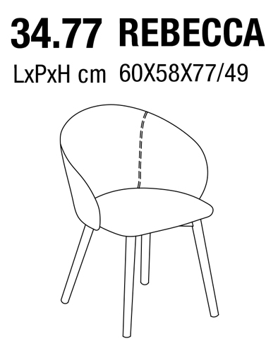 Rebecca Armchair Dimensions