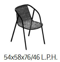 chair-ines-bontempi-dimensions