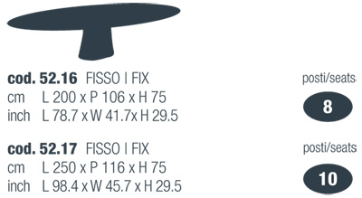 Podium Bontempi Casa sizes elliptical