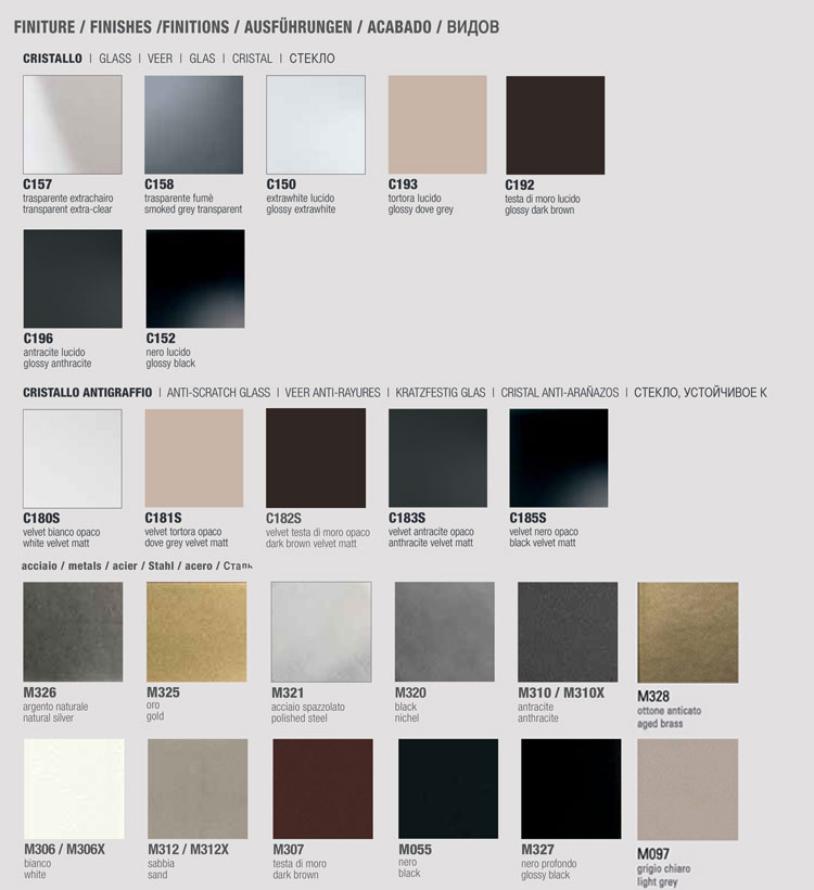 Ramos table Bontempi Casa extendable finishes