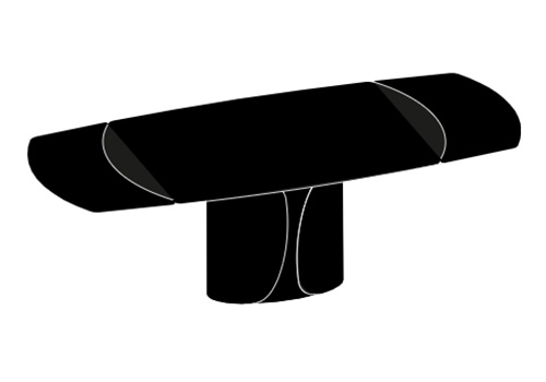 Talos 54.61 dimensions table bontempi