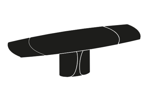 Talos 54.63 table bontempi dimensions