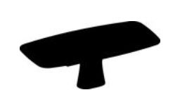 table-podium-barrel-fixed-bontempi-dimensions