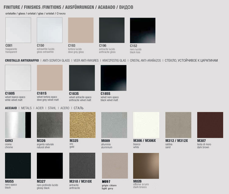 Diagonal Coffee-table Bontempi Casa 06.05 finishes