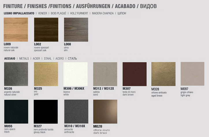 Zac Bontempi Casa Desk finishes