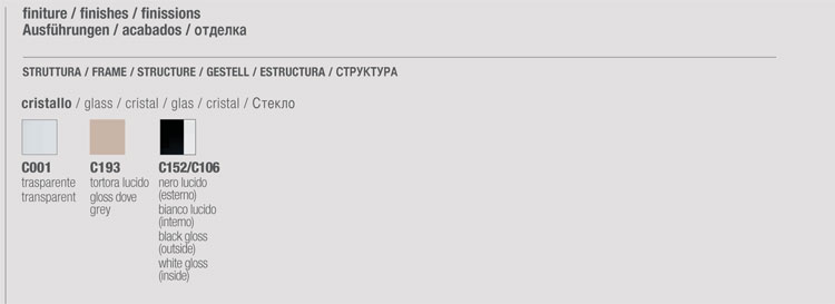 Igloo Coffee-table Bontempi Casa 06.70 finishes