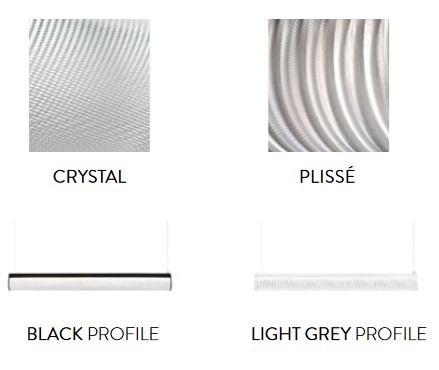 Modula Slamp suspension lamp finish