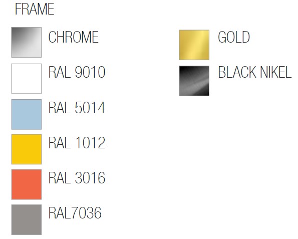 Sedia Azhar Casprini Wire finiture