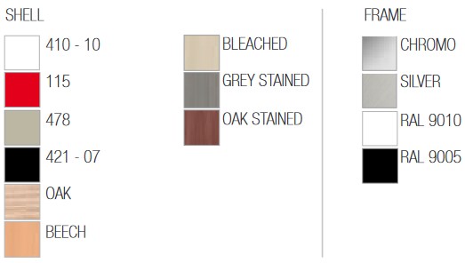 Easy Casprini Chair finish