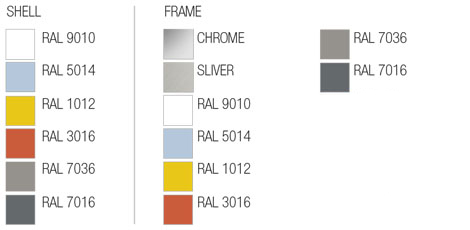 Rain Round Casprini Stool finish