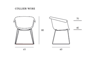 chair-Collier-Casprini-Wire-dimensions