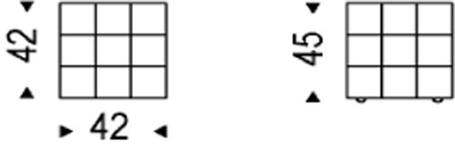 Bob Pouf Cattelan Italia dimensions and sizes