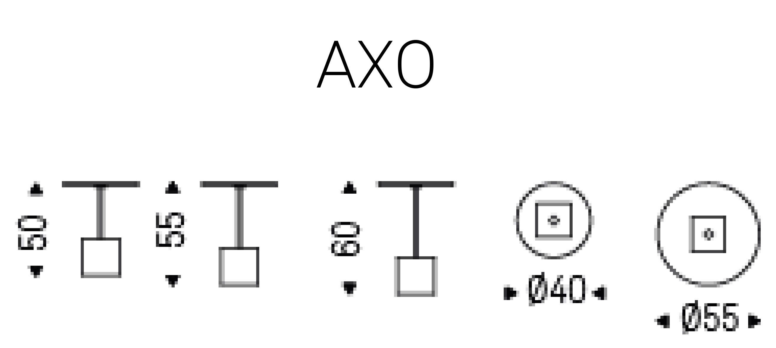 Coffee table Axo Cattelan Italia dimensions