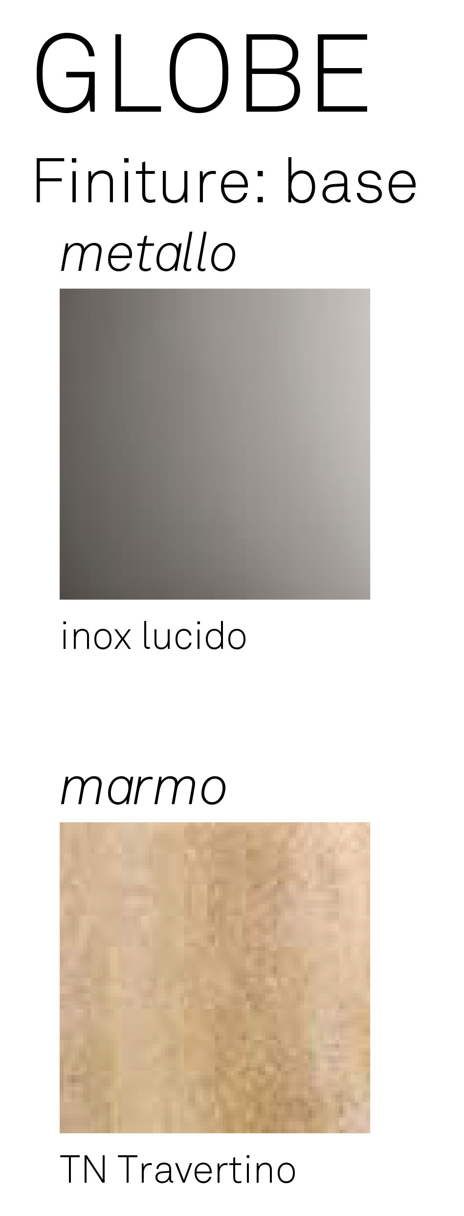 Coffee table Globe Cattelan Italia finishes