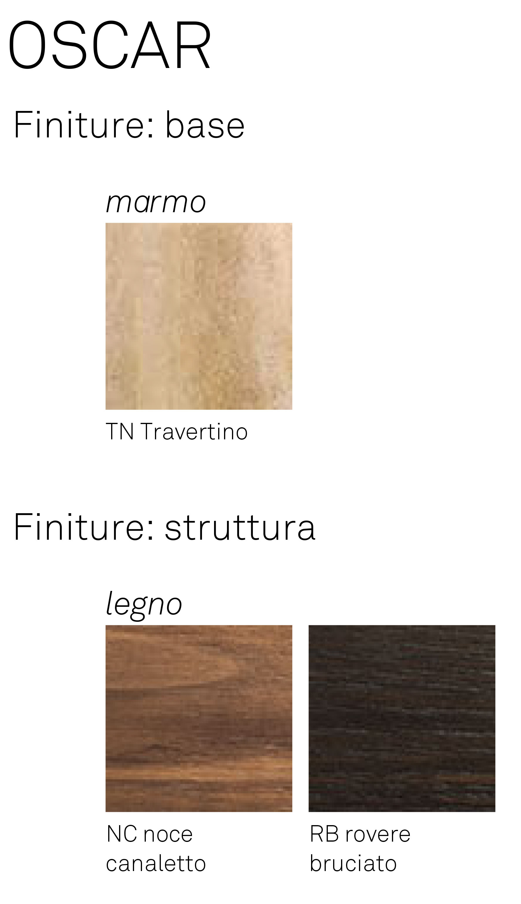 Coat racks Oscar Cattelan Italiafinishes