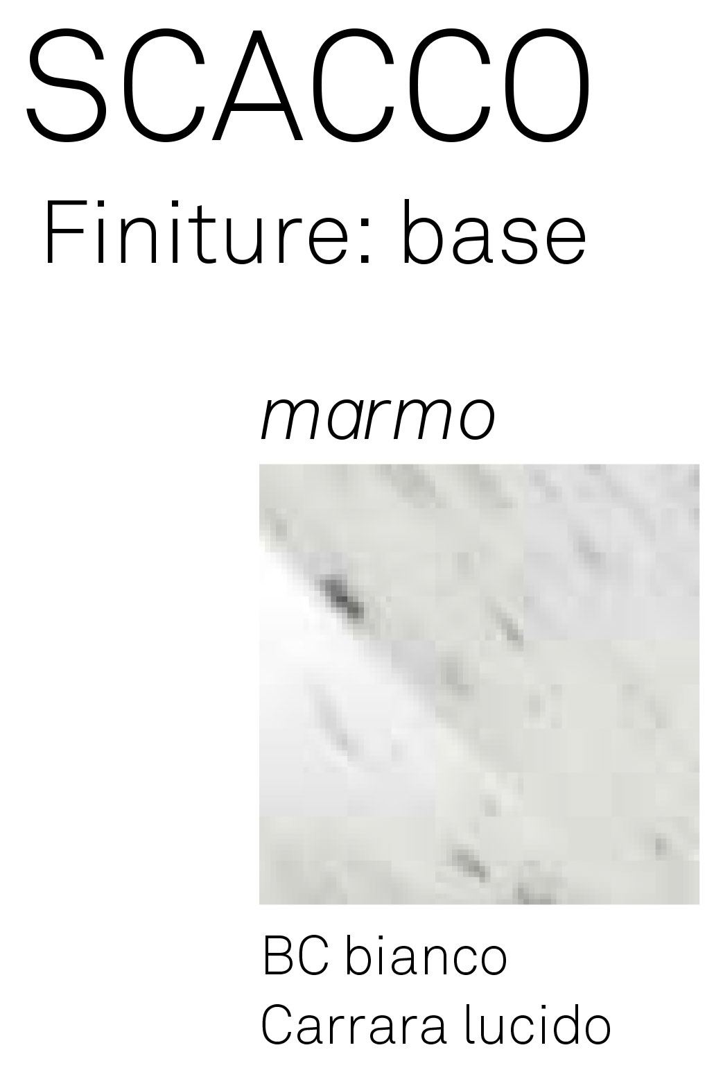 Coffee table Scacco Cattelan Italia finishes