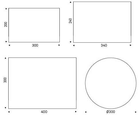 Mumbai Cattelan Rug Dimensions