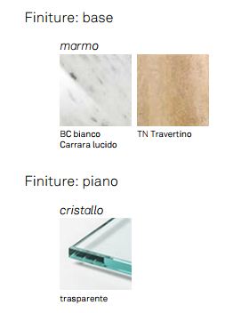 Diapason Console Cattelan Italia finishes and colours