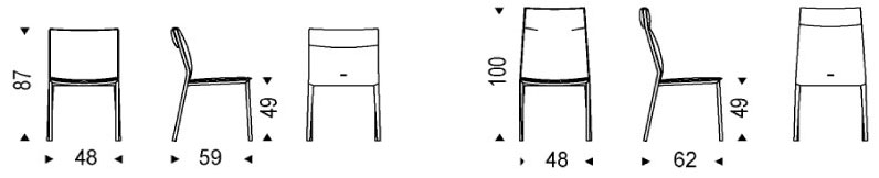 isabel-cattelan-italia-chair-dimensions