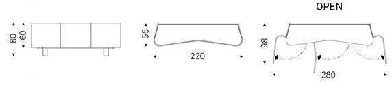 blues-cattelan-italia-dimensions