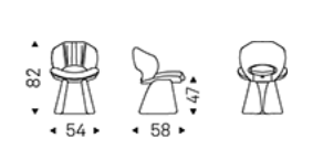 dafne-cattelan-italia-chair-dimensions