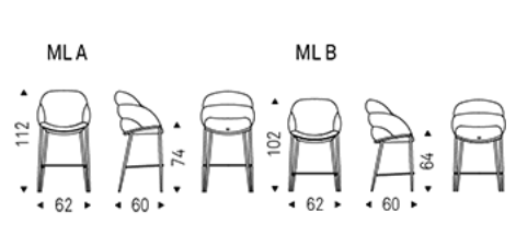 camilla-stool-cattelan-dimensions