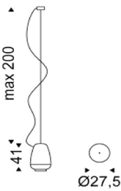 Asia Lamp Cattelan Italia dimensions and sizes