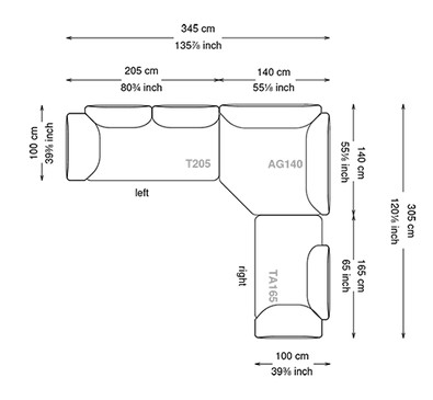 Sinatra Cattelan Italia Sofa Dimensions