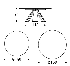 table-eliot-keramik-round-cattelan-italia-dimensions