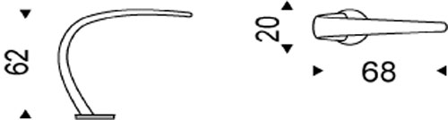 Mamba Lamp Cattelan Italia dimensions and sizes