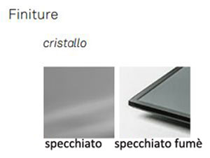 Moment Mirror clock Cattelan Italia finishes and colours