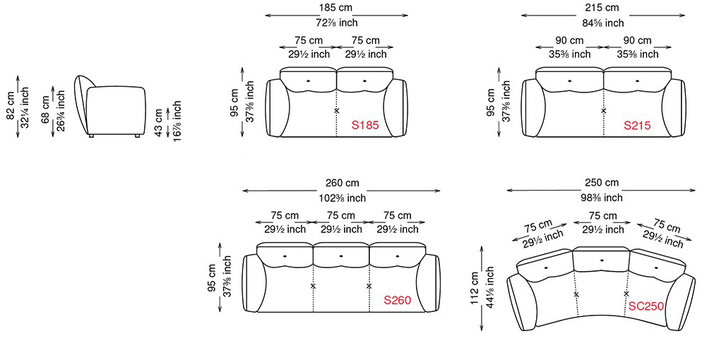 michael-sofa-cattelan-italia-dimensions