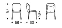nancy-cattelan-italia-chair-dimensions