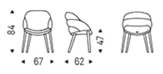 camilla-armchair-cattelan-dimensions