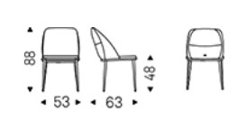 mariel-ml-cattelan-italia-chair-dimensions
