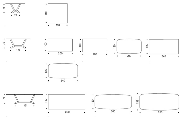 cattelan italia planer keramik table dimensions