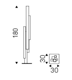 Manhattan Lamp Cattelan Italia sizes