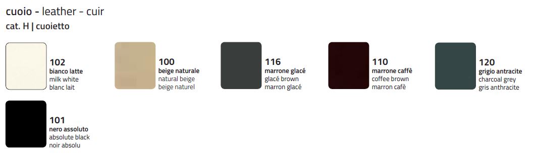 Leather Finish of Joker Stool Colico