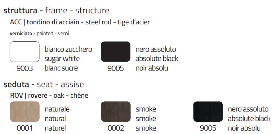 Chair dandy iron finish