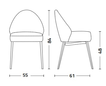 sedia-diana-tt-colico-dimensioni