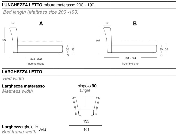 bed-giselle-plain-ergogreen