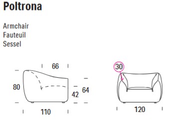 float-armchair-felis-dimensions