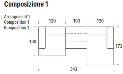 Limitless Felis Modular Sofa Dimensions