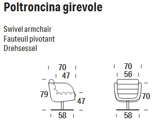 Tubes-armchair-felis-dimensions