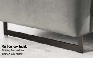 feet barra ice polished carbon look