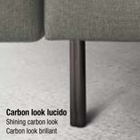 twinny feet polished carbon look