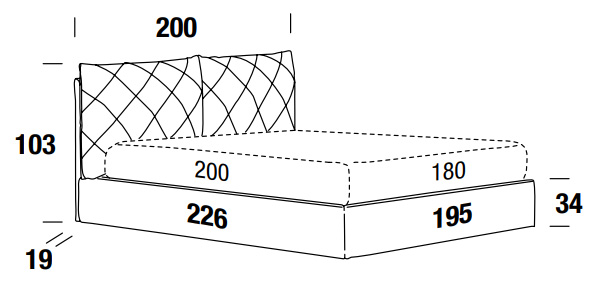 letto felis allen singolo matrimoniale