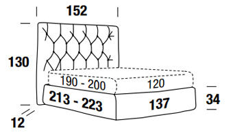 felis hamilton queen-size bed sizes